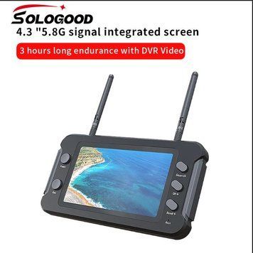 FPV монітор SoloGood 4.3" 5.8 ГГц 40CH MON-SOLOGOOD фото